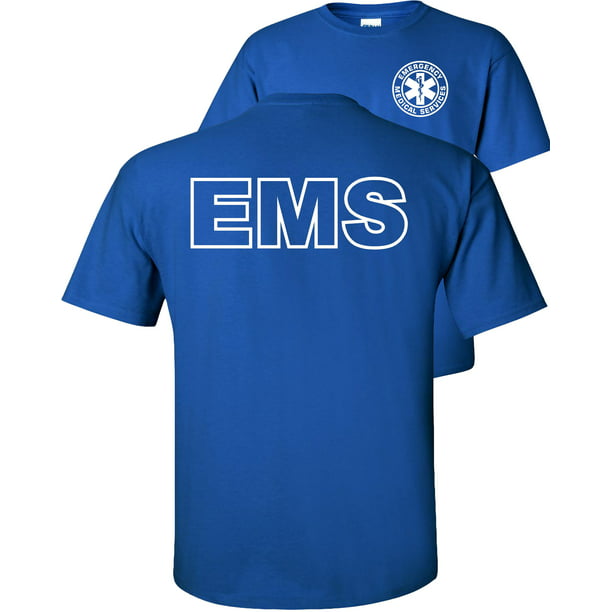 TWO SIDES PRINT SZ S-5XL Paramedic T-Shirt  Emergency Medical Services Shirt